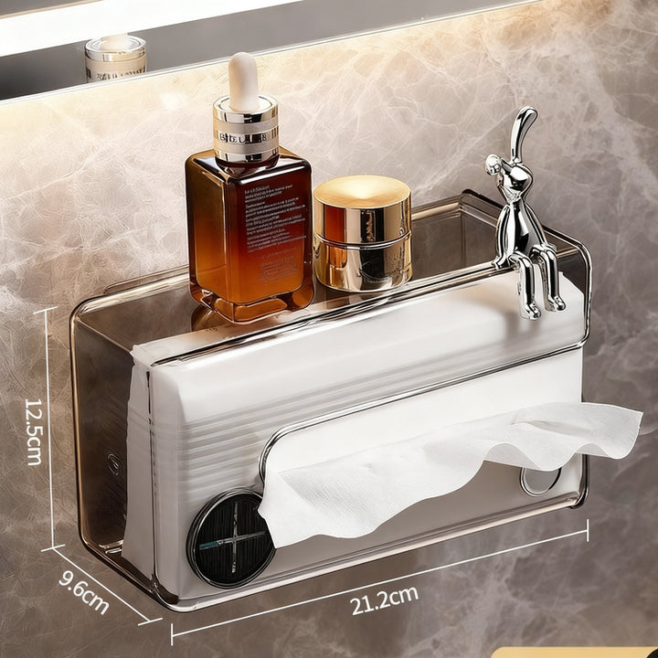 Suction Cup Paper Towel Holder for Bathroom