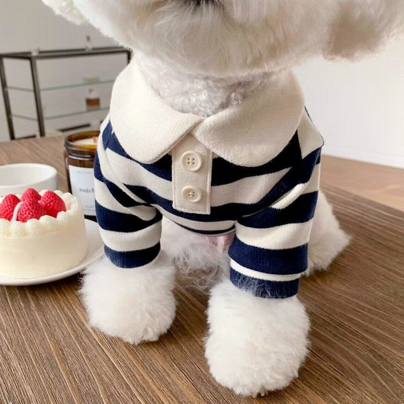 Knitted sweater for cats and small dogs
