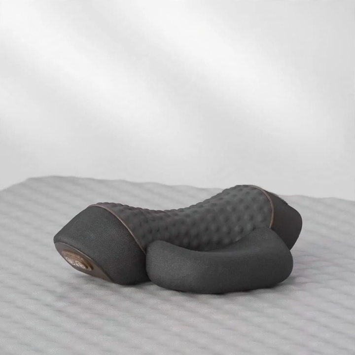 Multifunctional neck pillow with massage and heating function