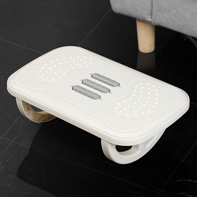 Footrest for the desk with rocking function