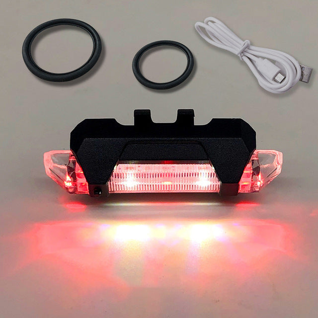 USB bike lighting front