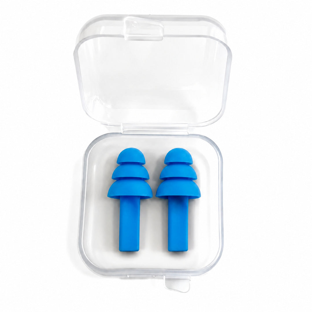 Foam ear plugs, spherical shape, 25×12 mm