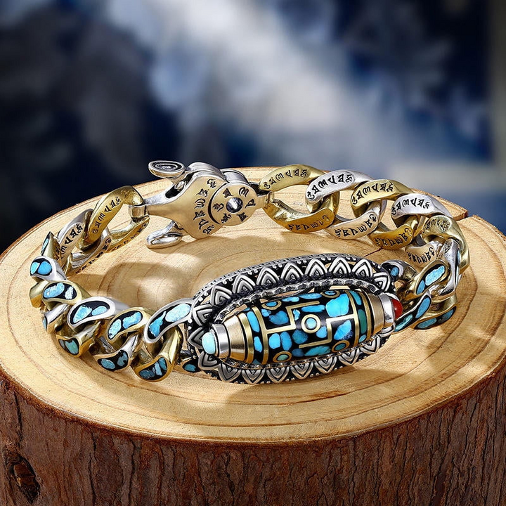 Guardian Dzi-Bracelet | Spiritual Protection & Peace | Stornfield