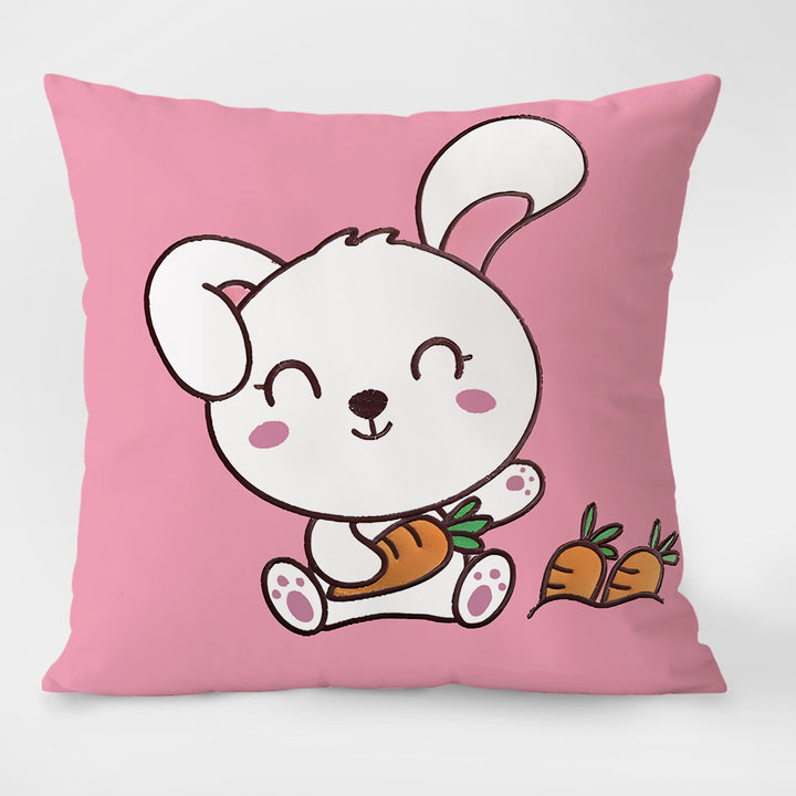 Decorative cushions with cartoon design, filled