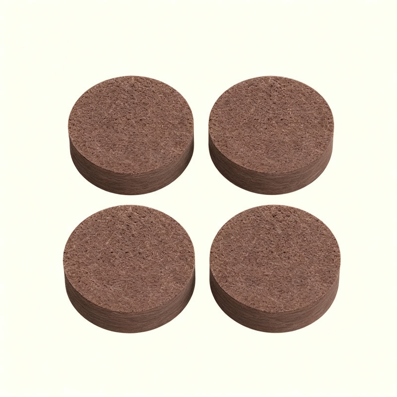 Felt chair glides, self-adhesive, furniture protection