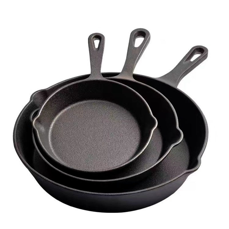 Cast Iron Frying Pan Set, 5-piece