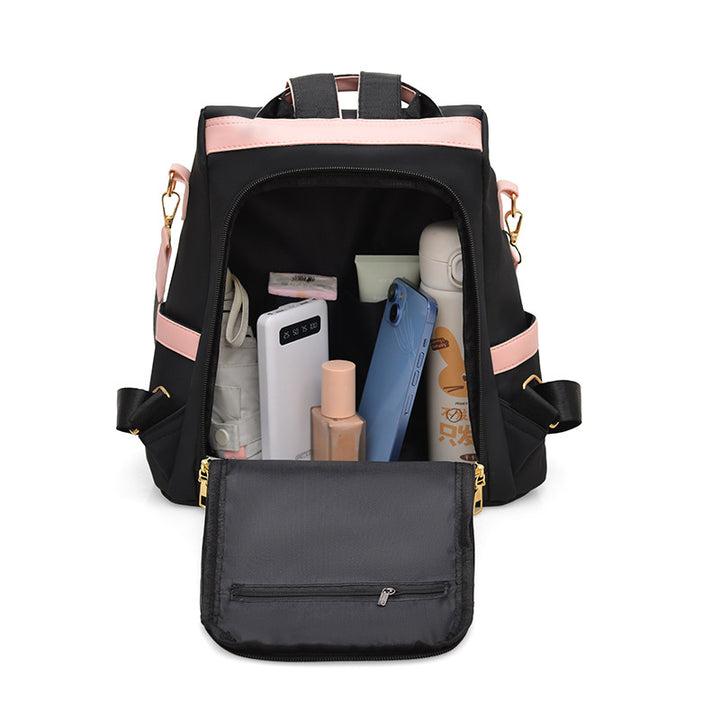 Backpack made of PU, ergonomic, water-repellent