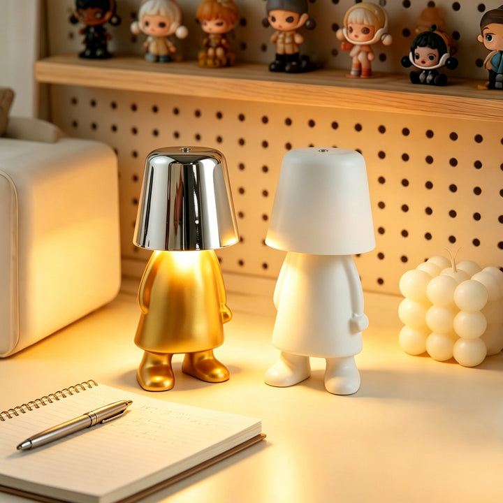 Standing Figures Table Lamp with Character