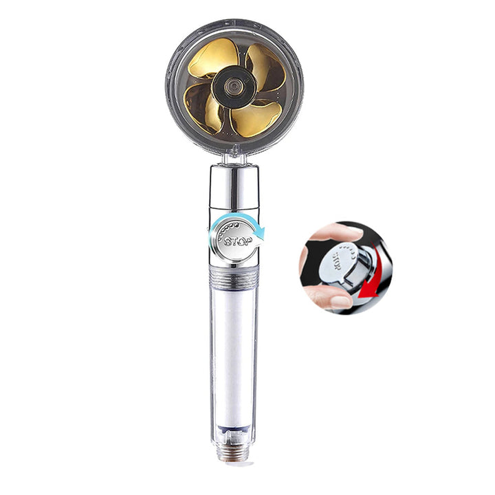 High Pressure Propeller Shower Head with 3 Settings | Stornfield