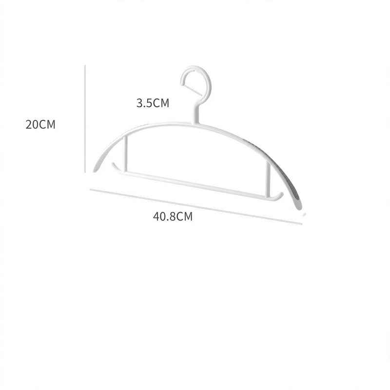Plastic Clothes Hanger FAY, non-slip