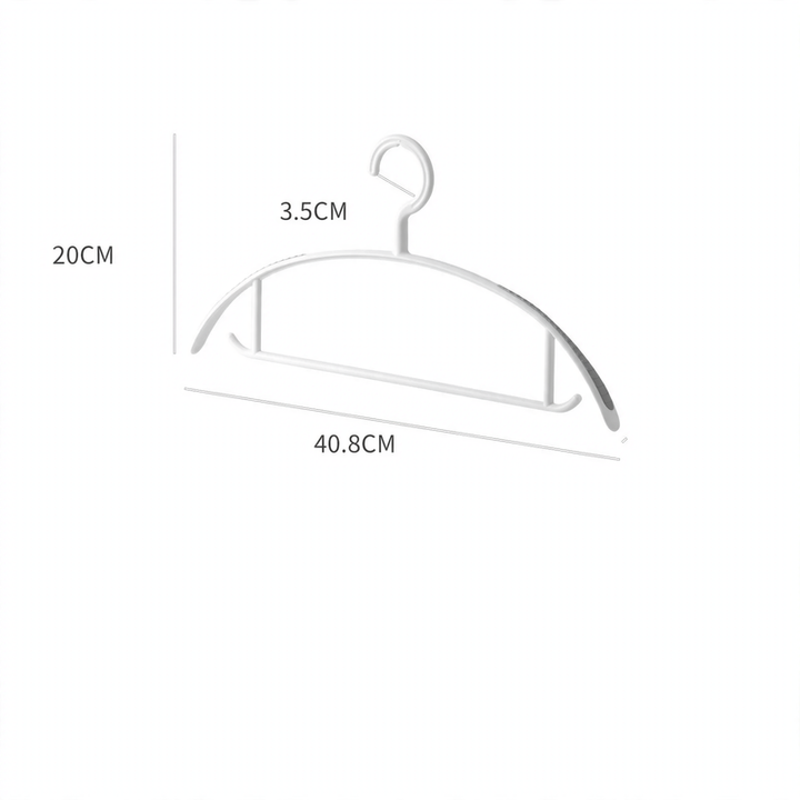 Plastic Clothes Hanger FAY, non-slip