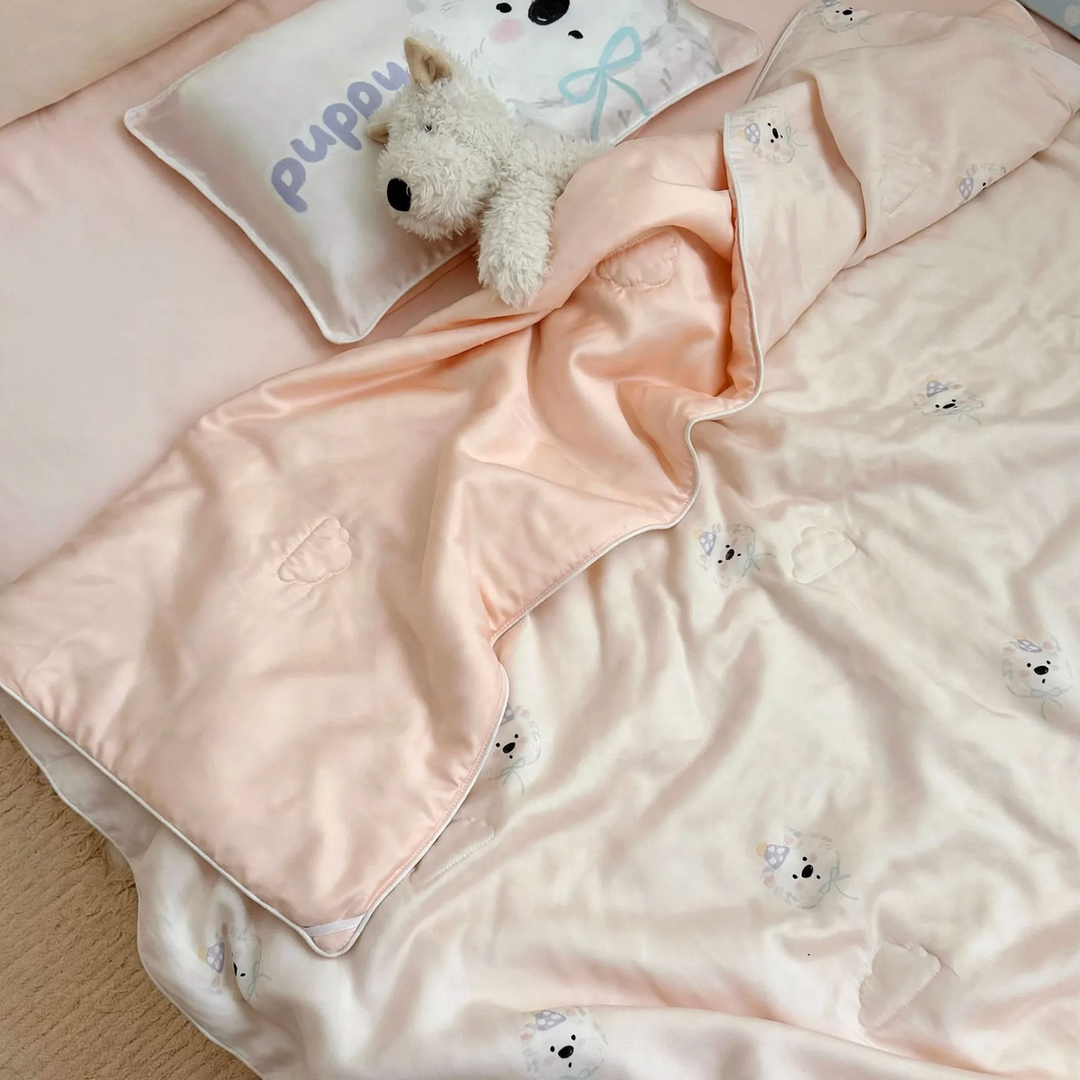 Summer blanket for children made of lyocell fiber
