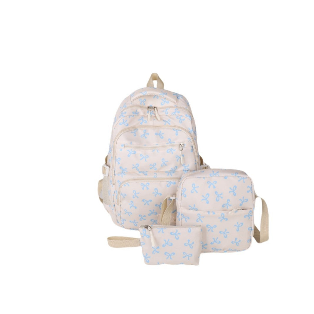 Nylon backpack, large capacity, modern design