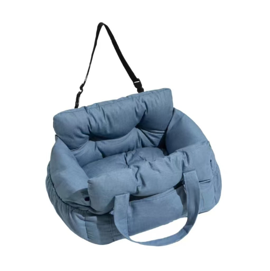 Car seat and travel bed for dogs, washable
