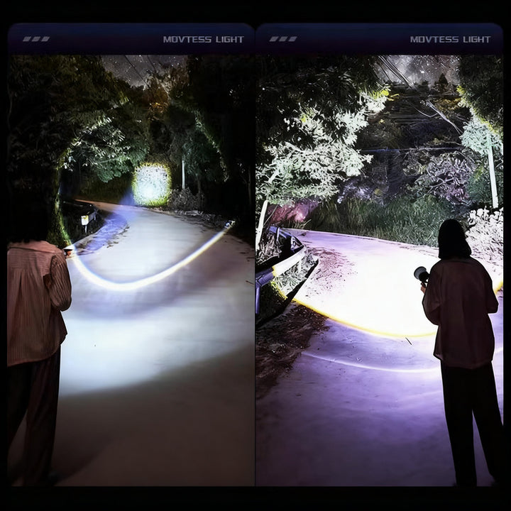 LED Hand lamp with resin housing, portable