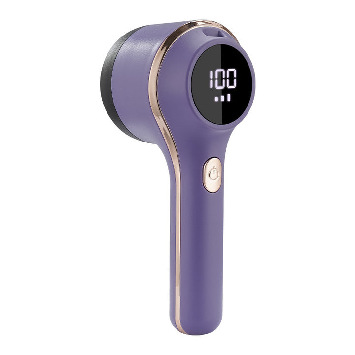 Portable Battery-Powered Lint Remover with Display