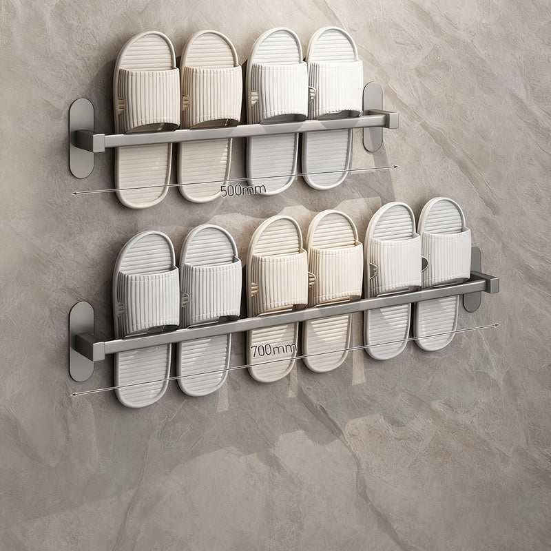 Bathroom slipper holder for hanging