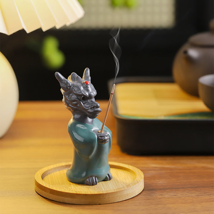 Wish Dragon Incense Stick Holder