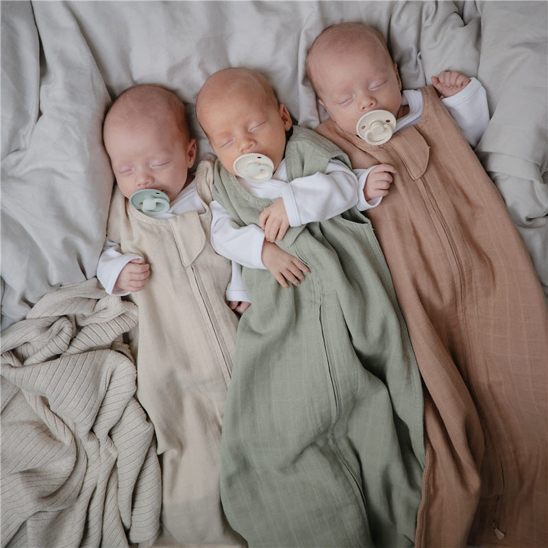 Baby sleeping bag with padding, size S–L