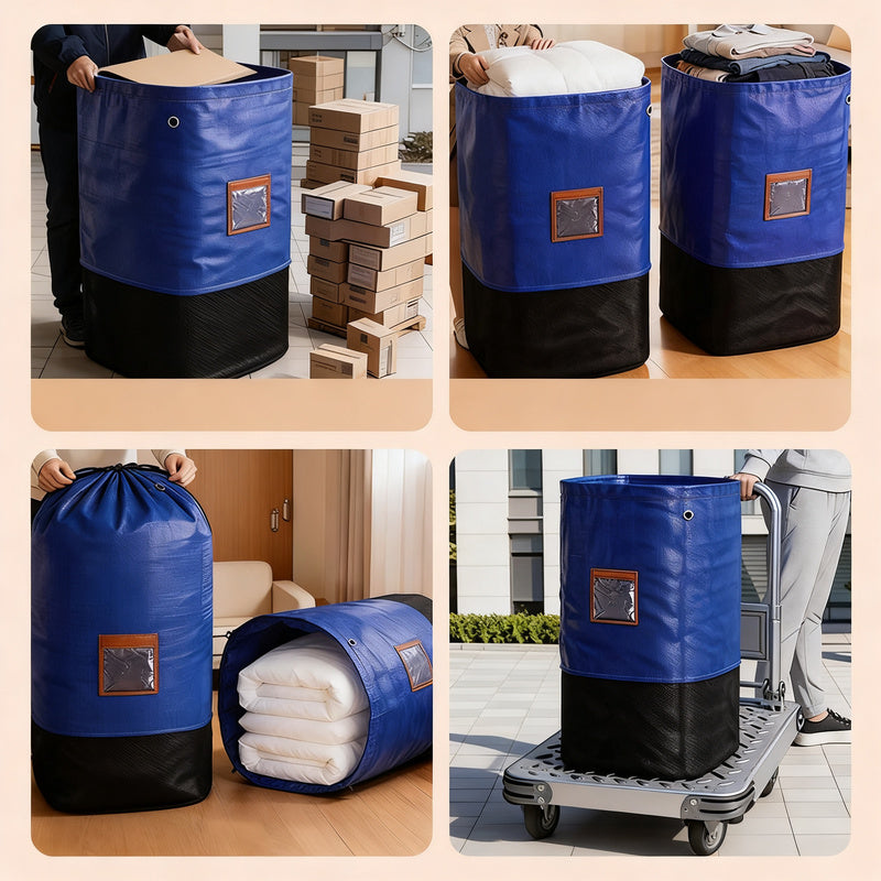 Reinforced storage bag for moving and storage