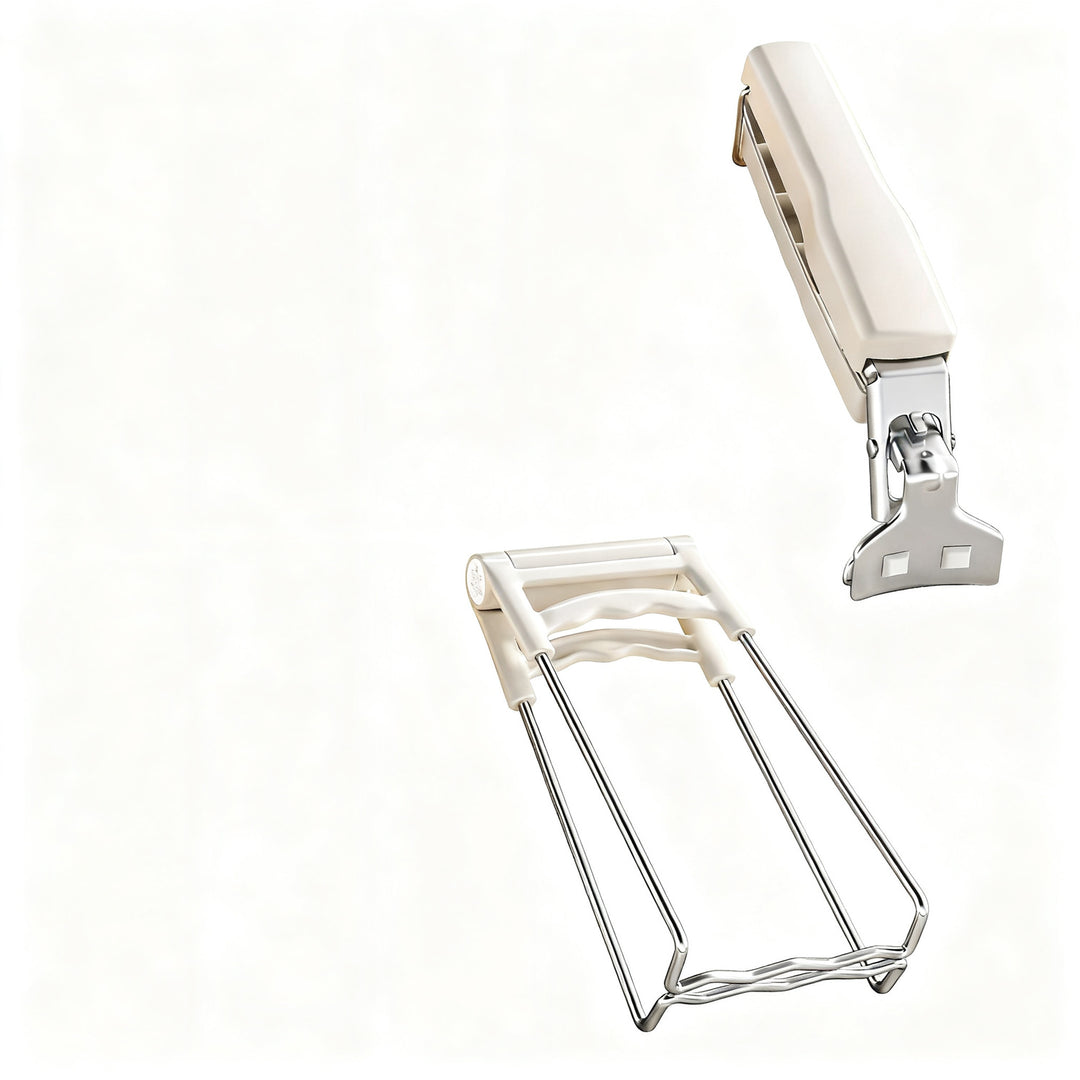 Stainless Steel Bowl Tongs with Heat Protection