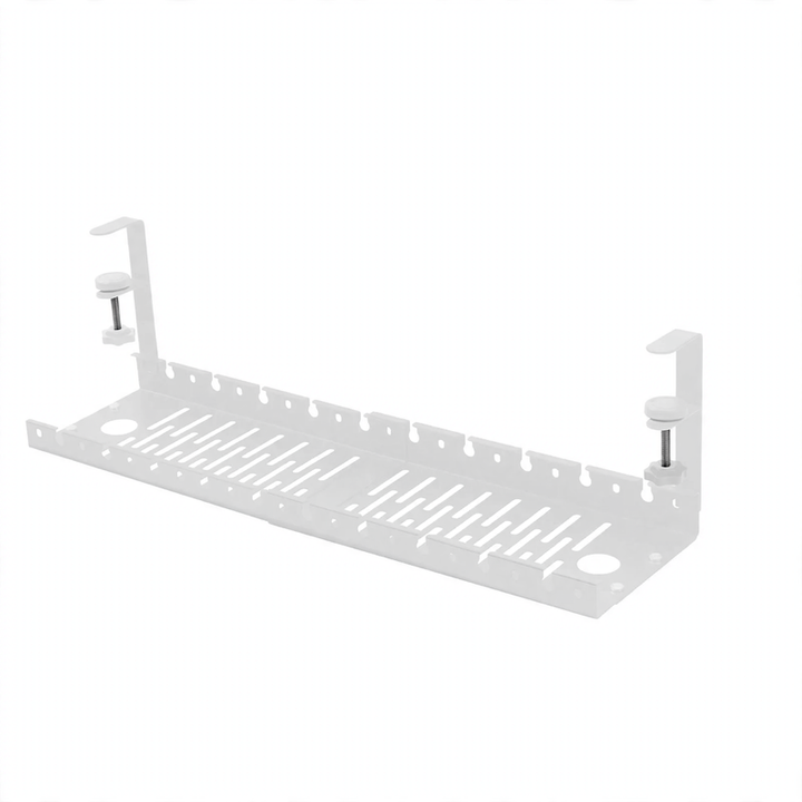 Cable duct for desk, PVC, no assembly