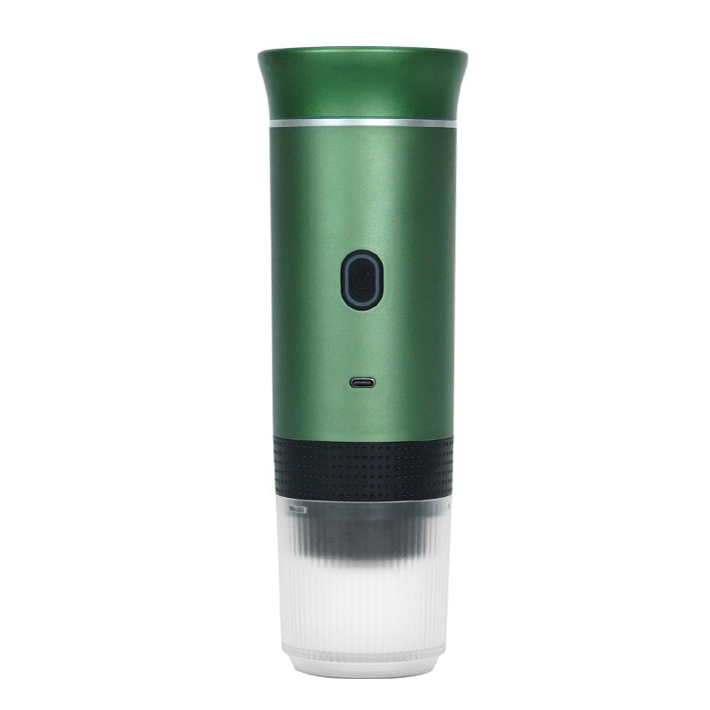 Portable espresso machine, semi-automatic