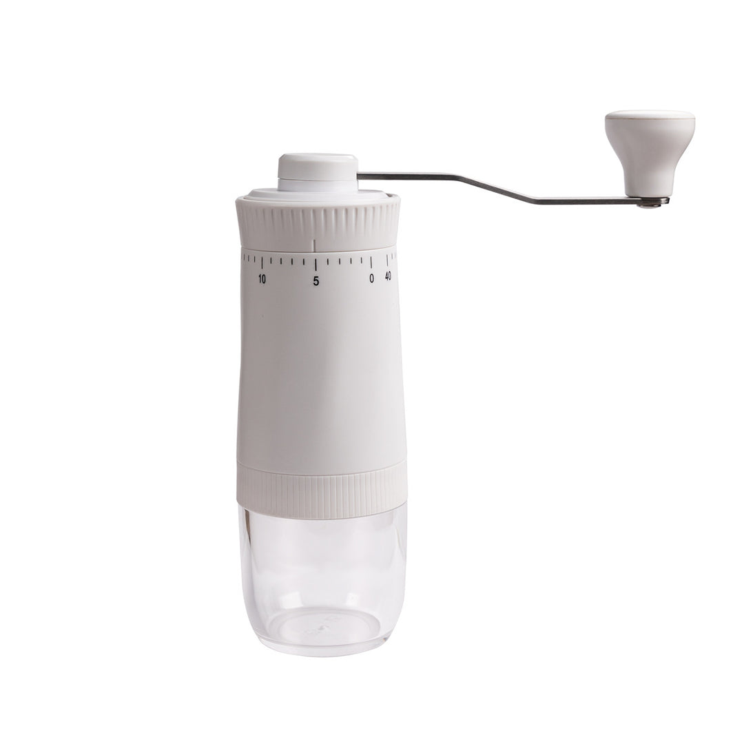 Hand crank coffee grinder, portable