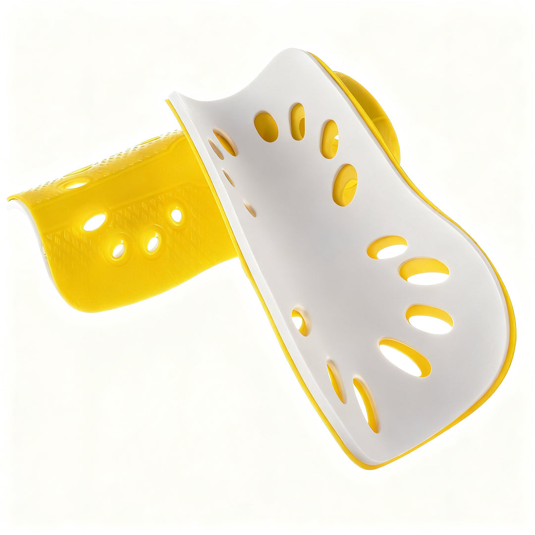 Shin guard, PU, with insert, adults