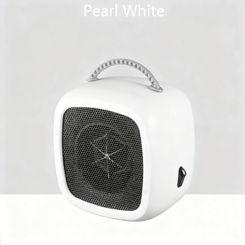 Compact desk heater, portable