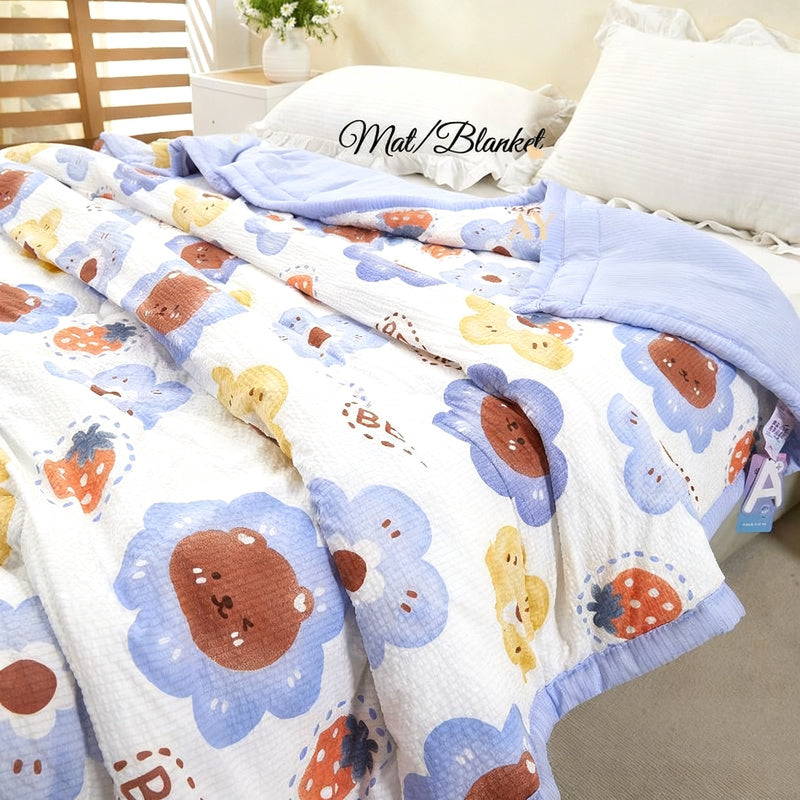 Polyester quilt, machine washable