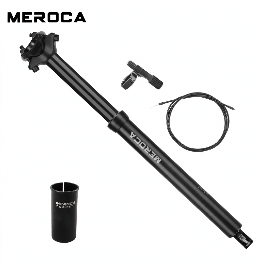 Aluminum seat post, 125 mm adjustable stroke, various diameters