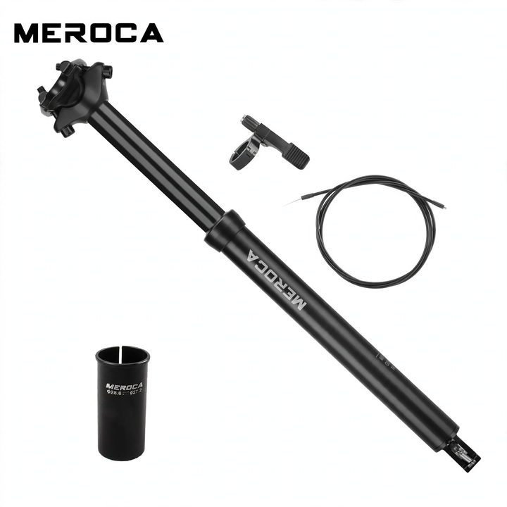 Aluminum seat post, 125 mm adjustable stroke, various diameters