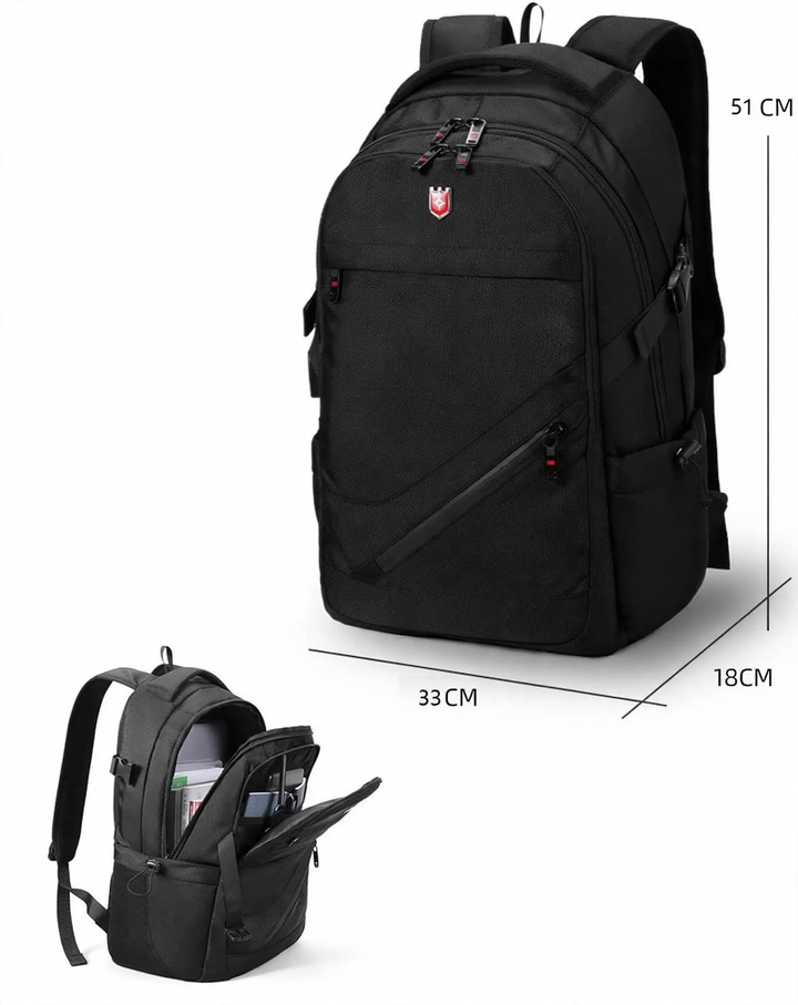 Backpack with laptop compartment, 15 inch