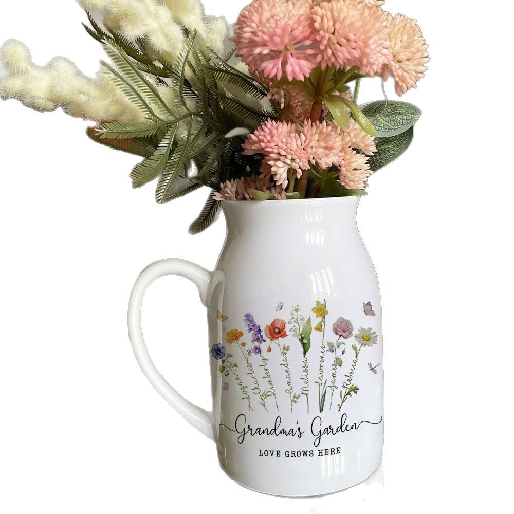 Ceramic drinking mug, porcelain