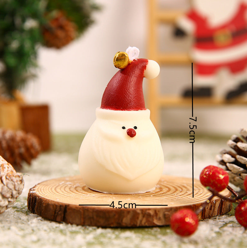 Handcrafted Christmas Scented Candle, Tree Shape