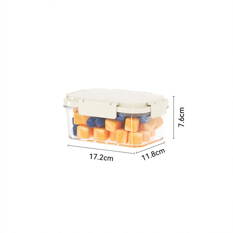 Fresh-keeping box with cooling element and drip tray
