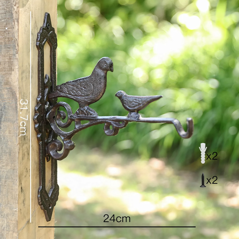 Cast iron wall hooks, American style