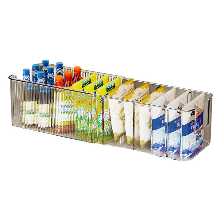 Extendable spice box with dividers, medium size