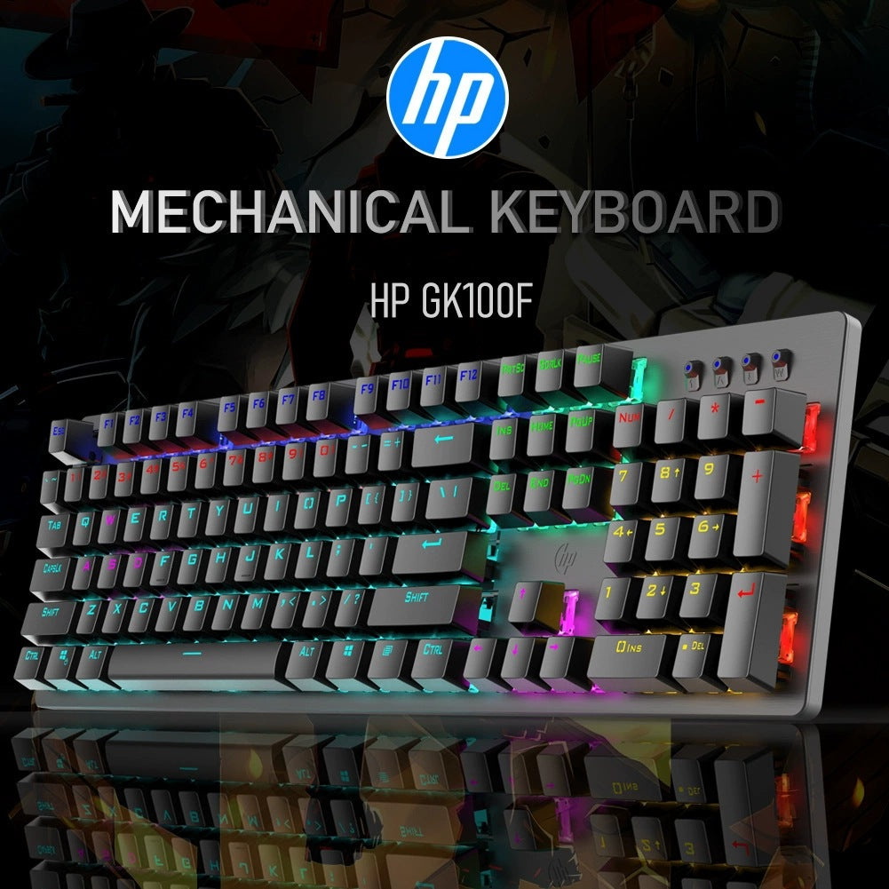 Mechanical gaming keyboard with lighting
