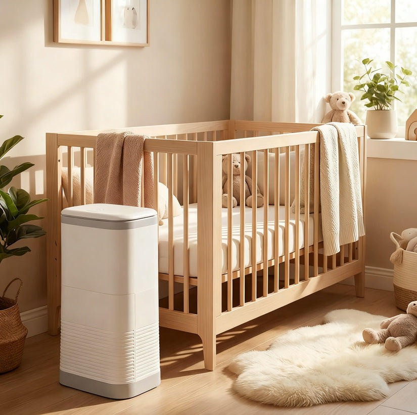 Diaper pail with lid, 12 L, odor-proof