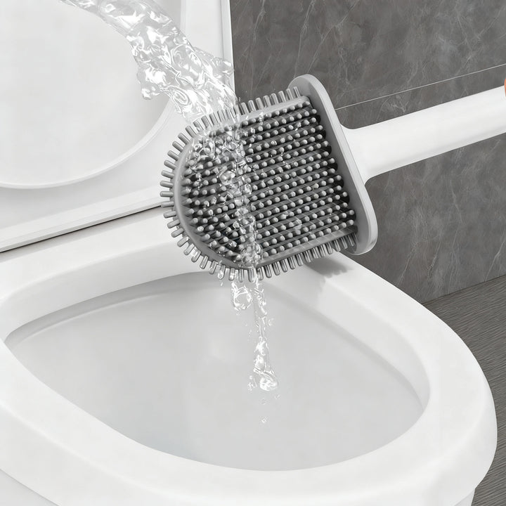 Toilet brush with drainage function