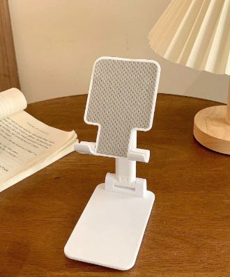 Rotating phone holder made of steel