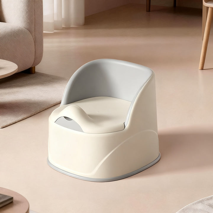 Child potty made of plastic