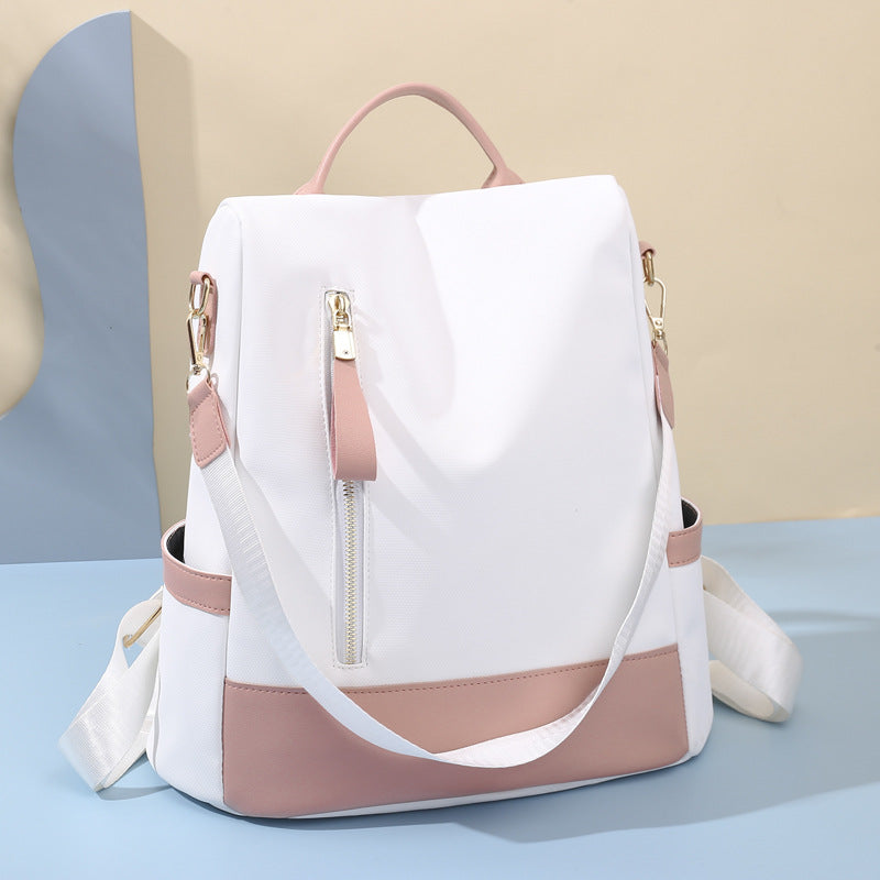 Women's backpack made of PU, waterproof and theft-proof