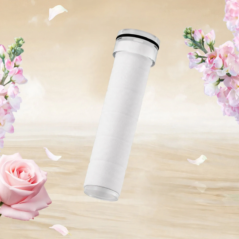 Shower head with filtration system and rain function