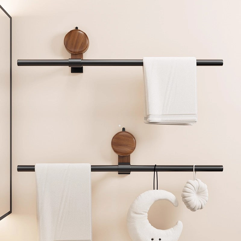 Towel holder made of space aluminum with suction cup