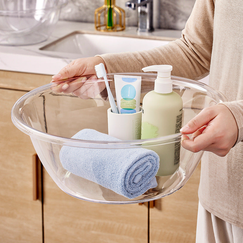 Plastic sink, transparent, robust