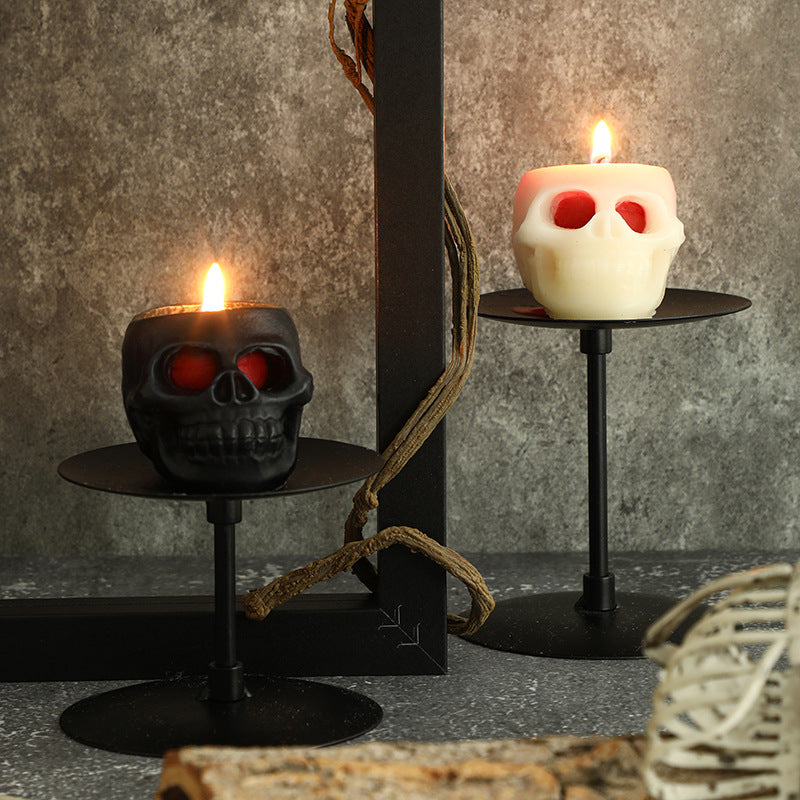 Totenkopf Scented Candle made of Soy Wax, handcrafted