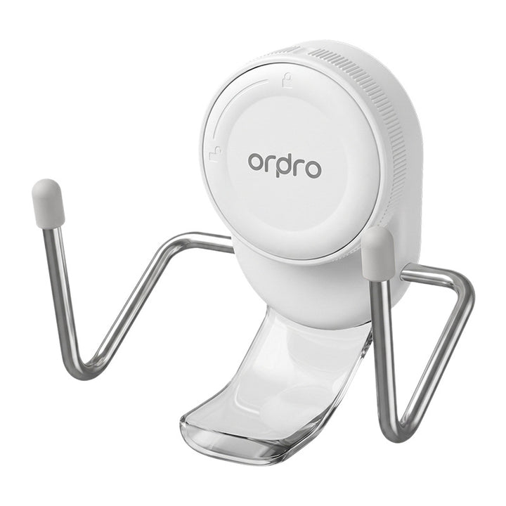 Wall-mounted pot lid and cutting board holder with suction cup